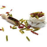 Espirales de arroz integral con espinacas y remolacha (Ecológico)