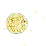 Habas partidas y peladas